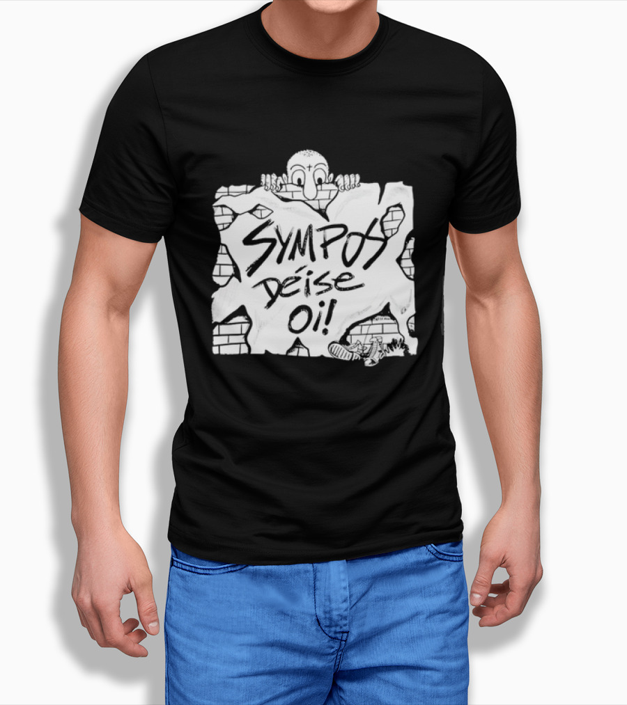 Sympos Deise Oi Skinhead Brick Wall Punk T-Shirt
