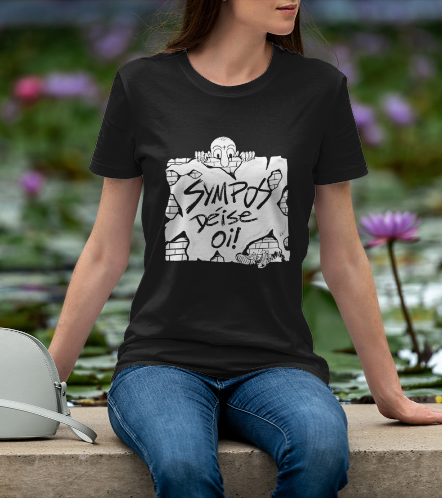 Sympos Deise Oi Skinhead Brick Wall Punk T-Shirt