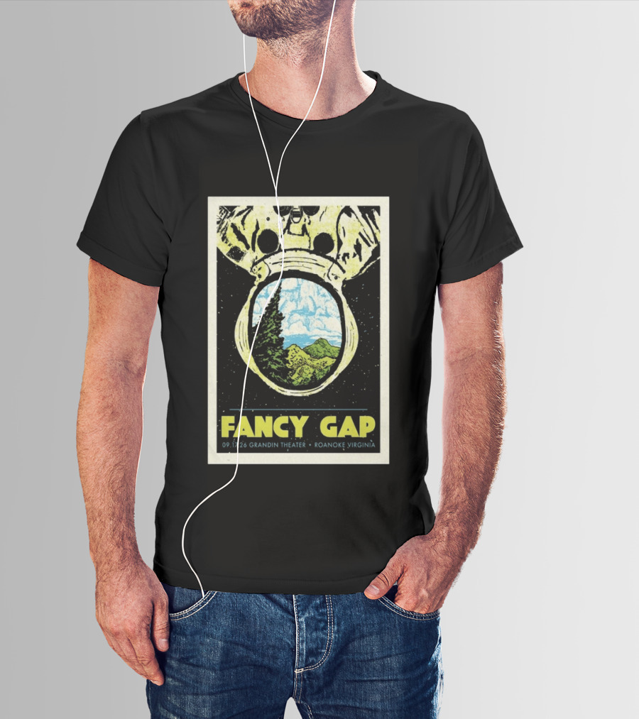 Fancy Gap 09 17 26 Grandin Theater Roanoke Virginia T-Shirt