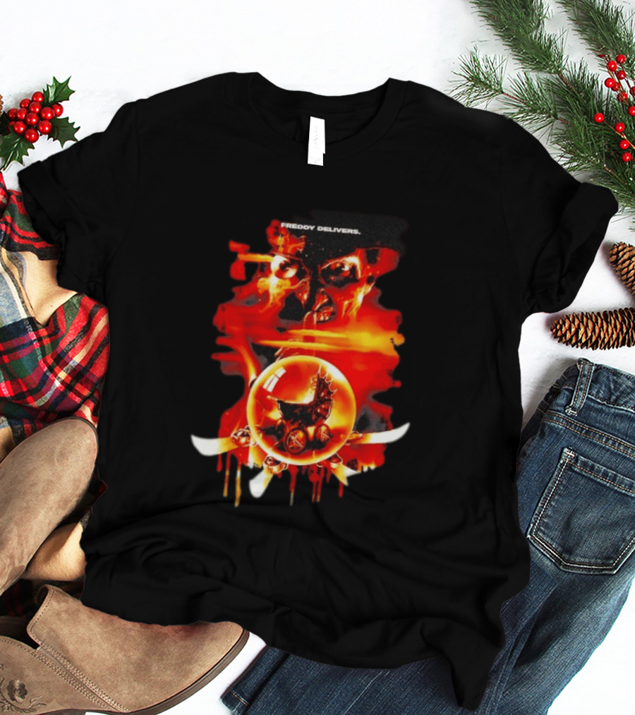 Freddy Krueger A Nightmare On Elm Street The Dream Child Freddy Delivers T-Shirt