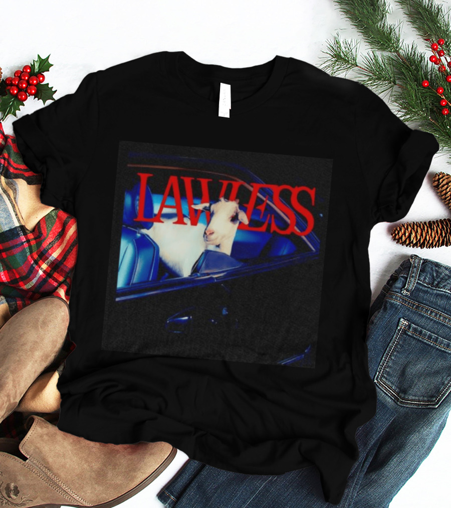 LAWLESS Goat In Car SB Driving T-Shirt