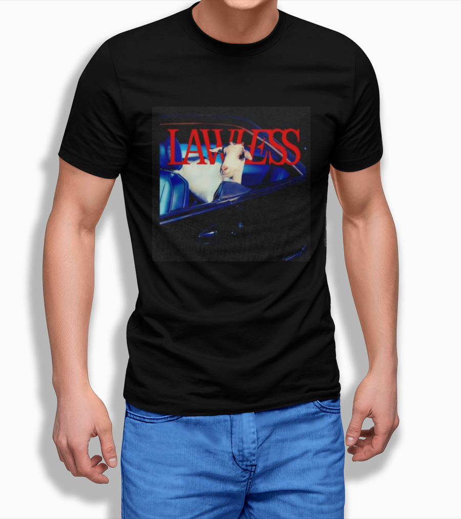 LAWLESS Goat In Car SB Driving T-Shirt