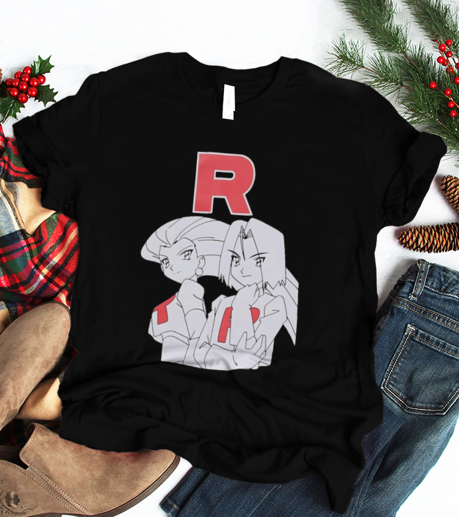 Jessie James Team Rocket R POKEMON Characters T-Shirt