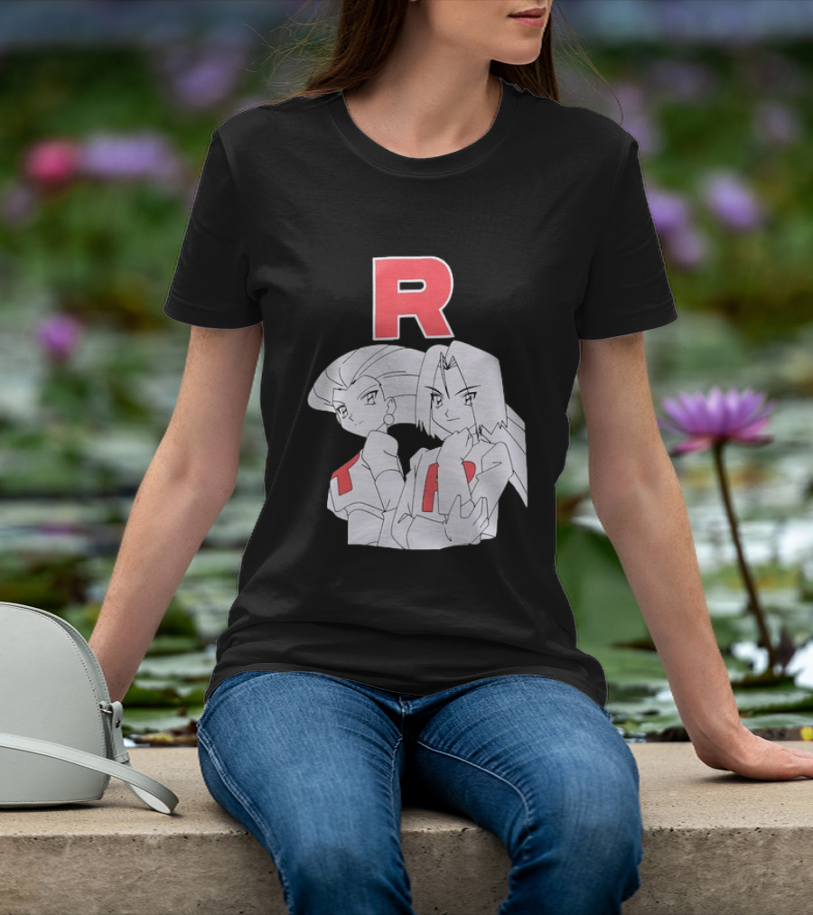 Jessie James Team Rocket R POKEMON Characters T-Shirt