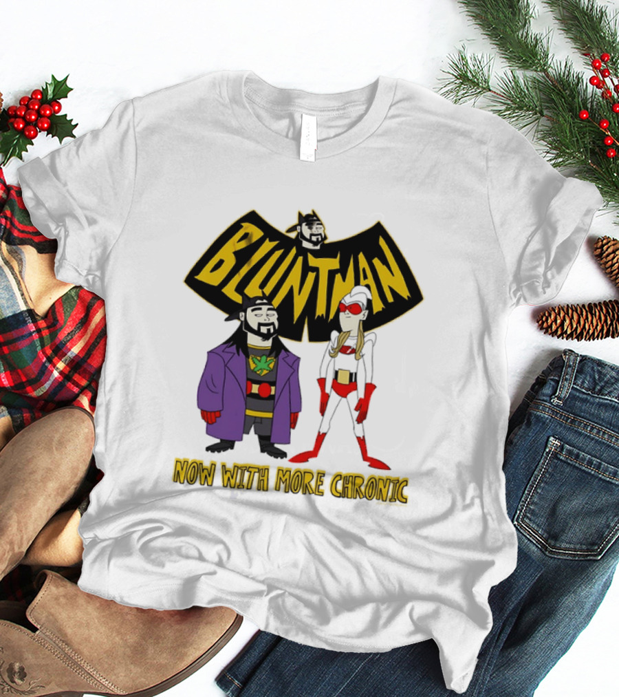 BLUNTMAN Now With More Chronic Jay And Silent Bob T-Shirt