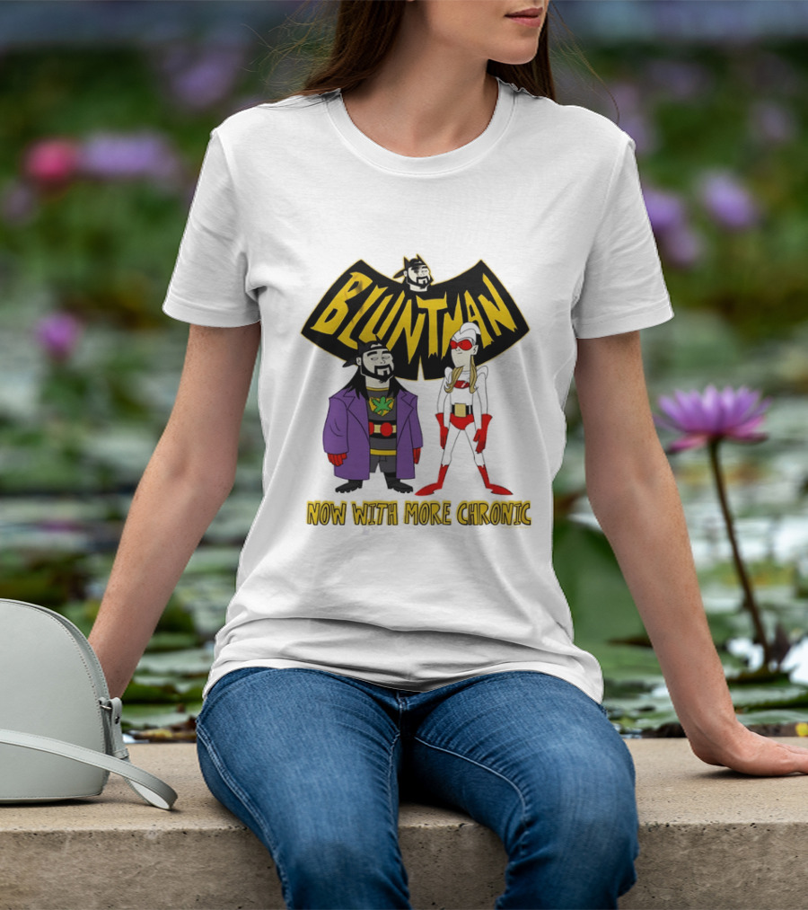 BLUNTMAN Now With More Chronic Jay And Silent Bob T-Shirt