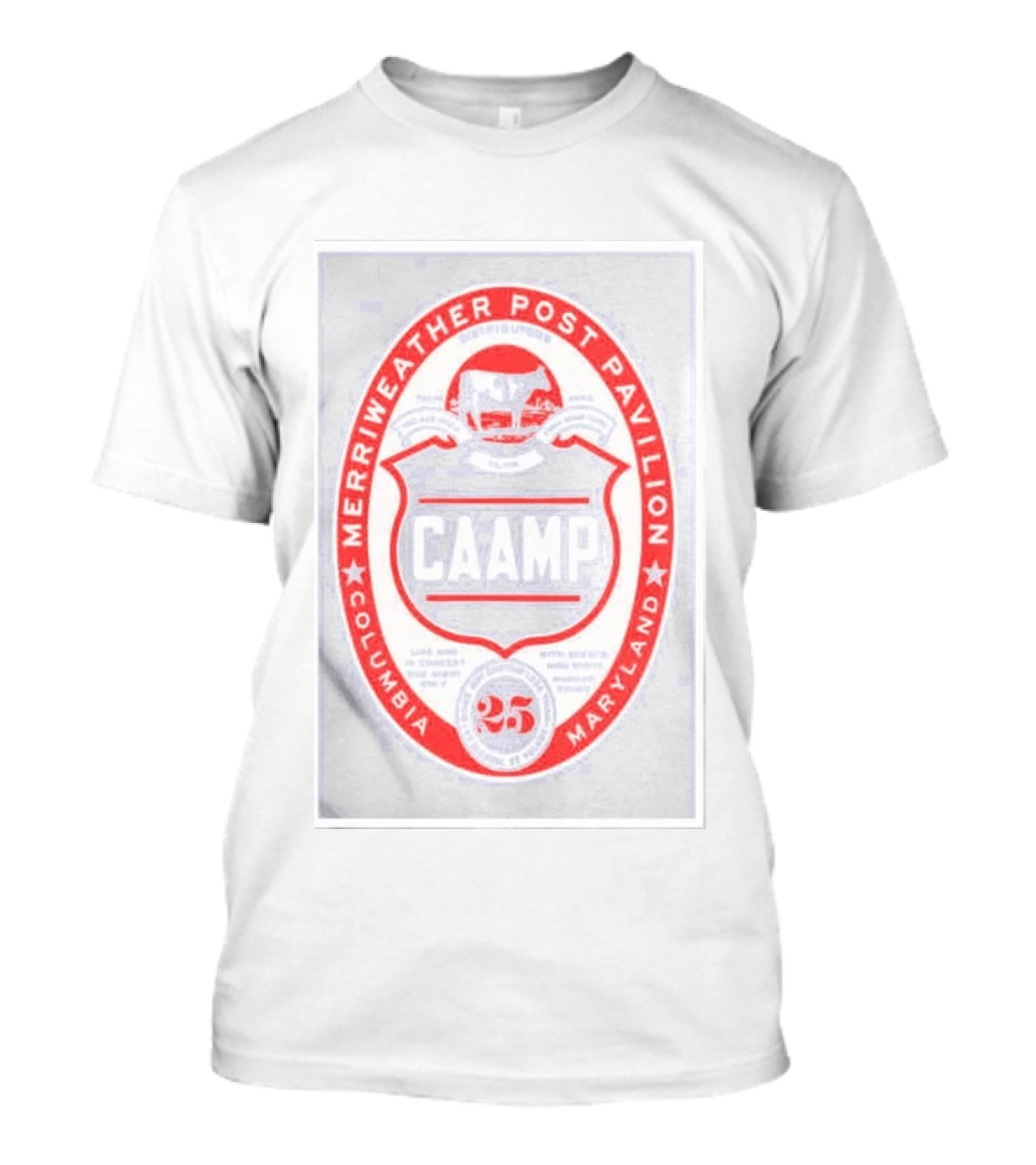 Merriweather Post Pavilion CAAMP July 25 2026 Columbia Maryland Event T-Shirt