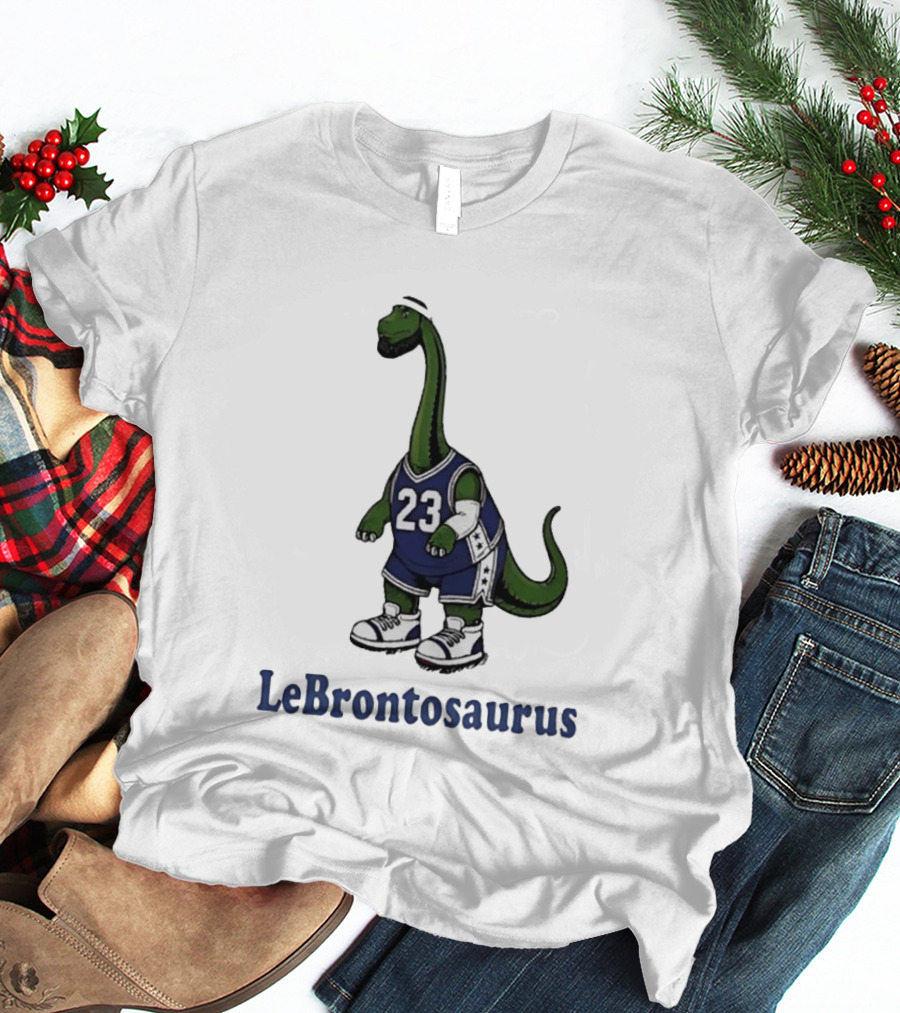 Lebrontosaurus 23 Basketball Dinosaur Philadelphia 76ers Lebron James T-Shirt