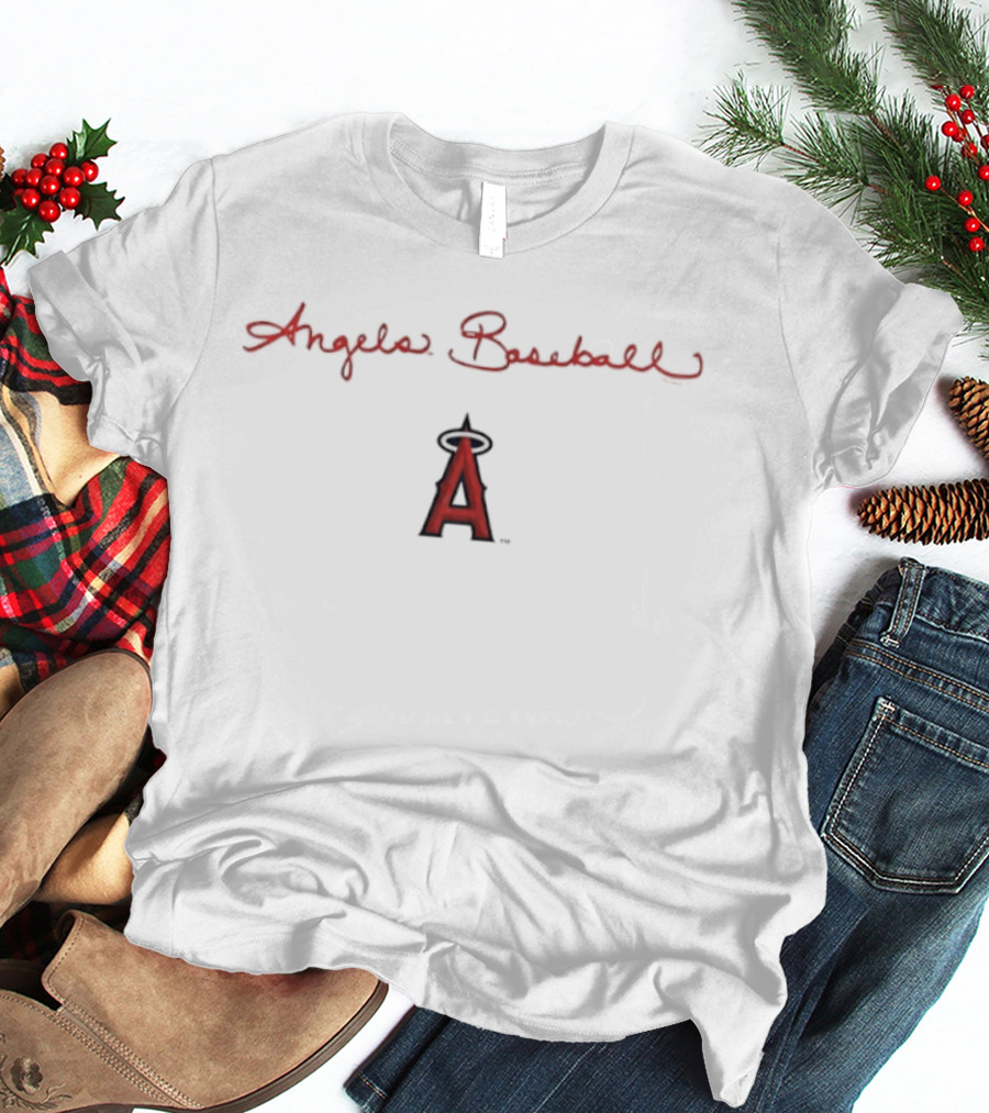 Angels Baseball Los Angeles MLB Team Iconic A T-Shirt