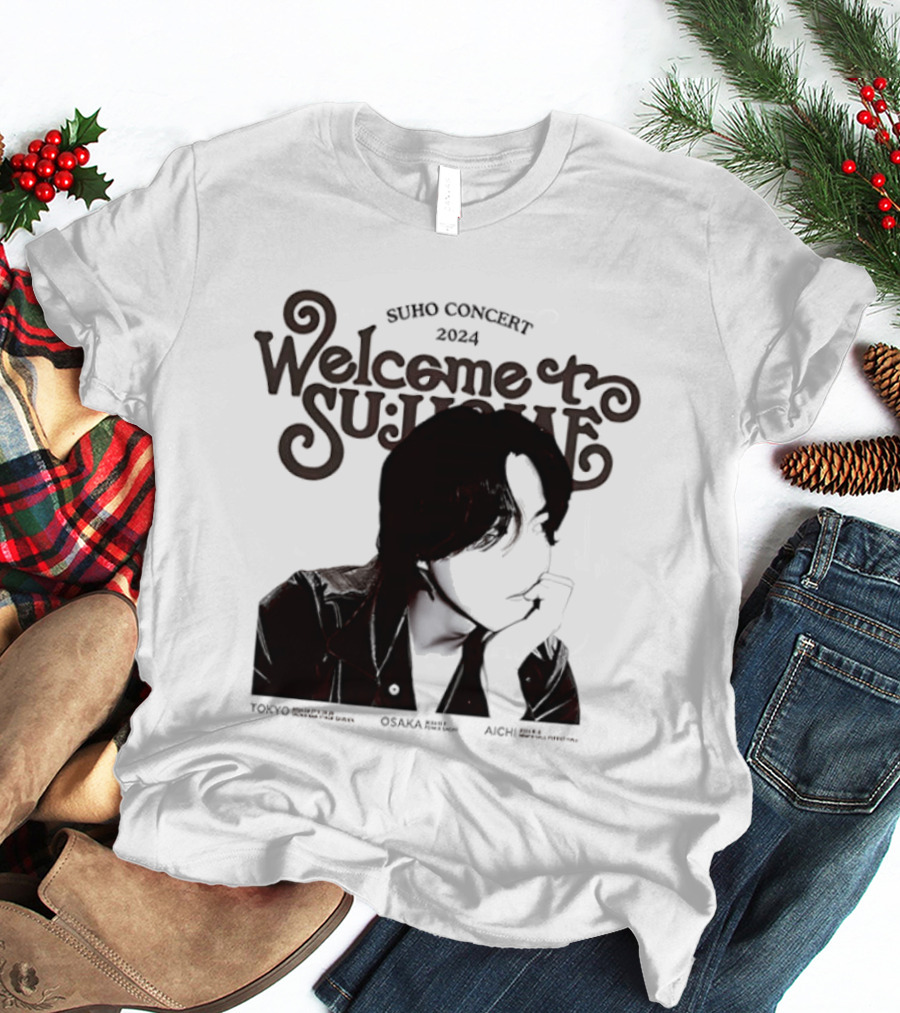 SUHO Concert 2024 Welcome To Su Home Tokyo Osaka Aichi Tour T-Shirt