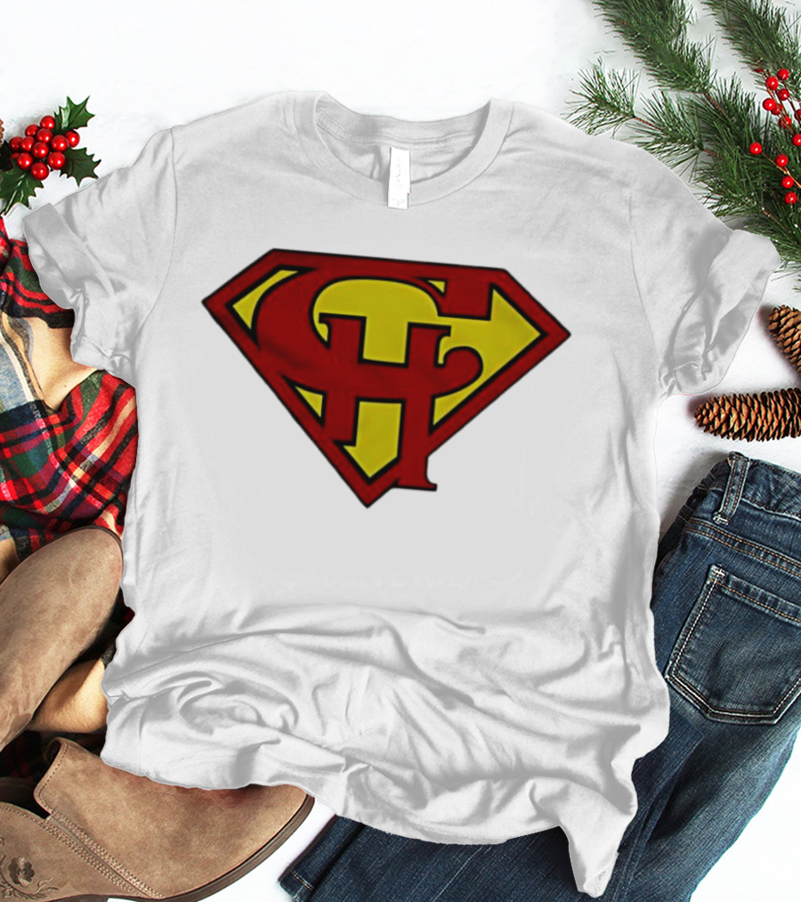 Superman Symbol CH Clark Kent Super Hero T-Shirt
