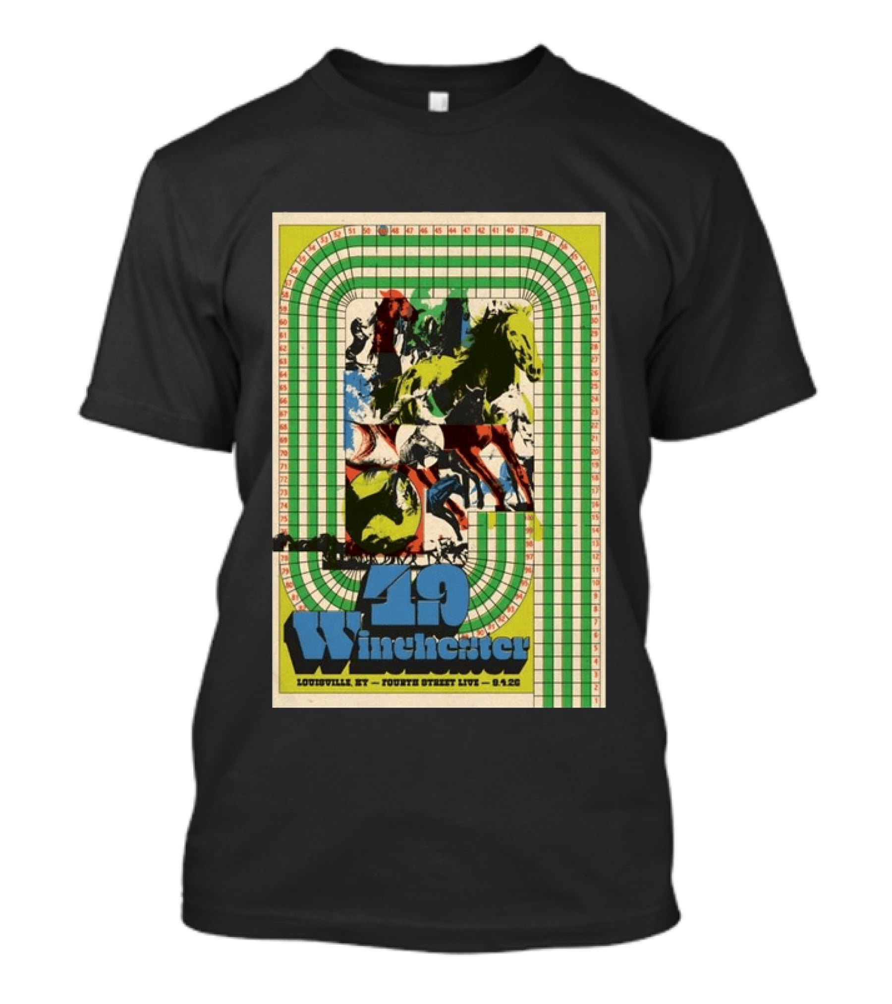 49 Winchester Louisville KY Fourth Street Live September 4th 2026 Horse Racing T-Shirt