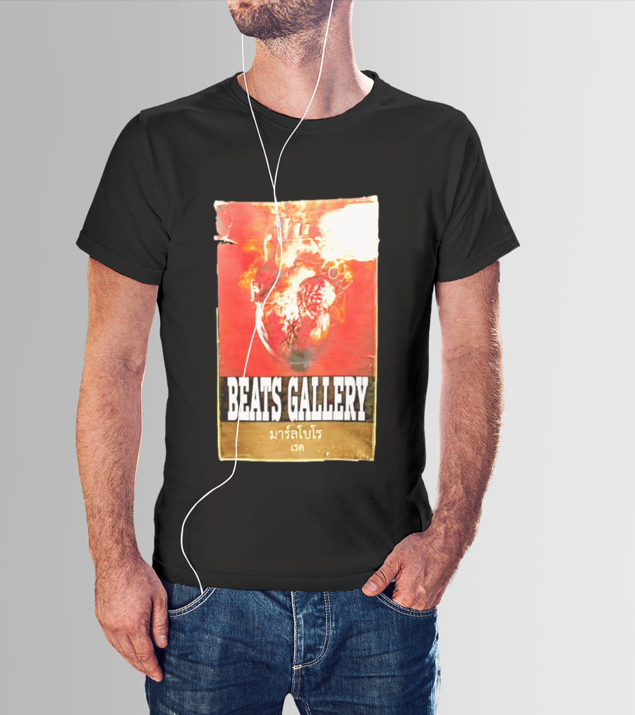 BEATS GALLERY Marlboro Red Anatomical Heart T-Shirt
