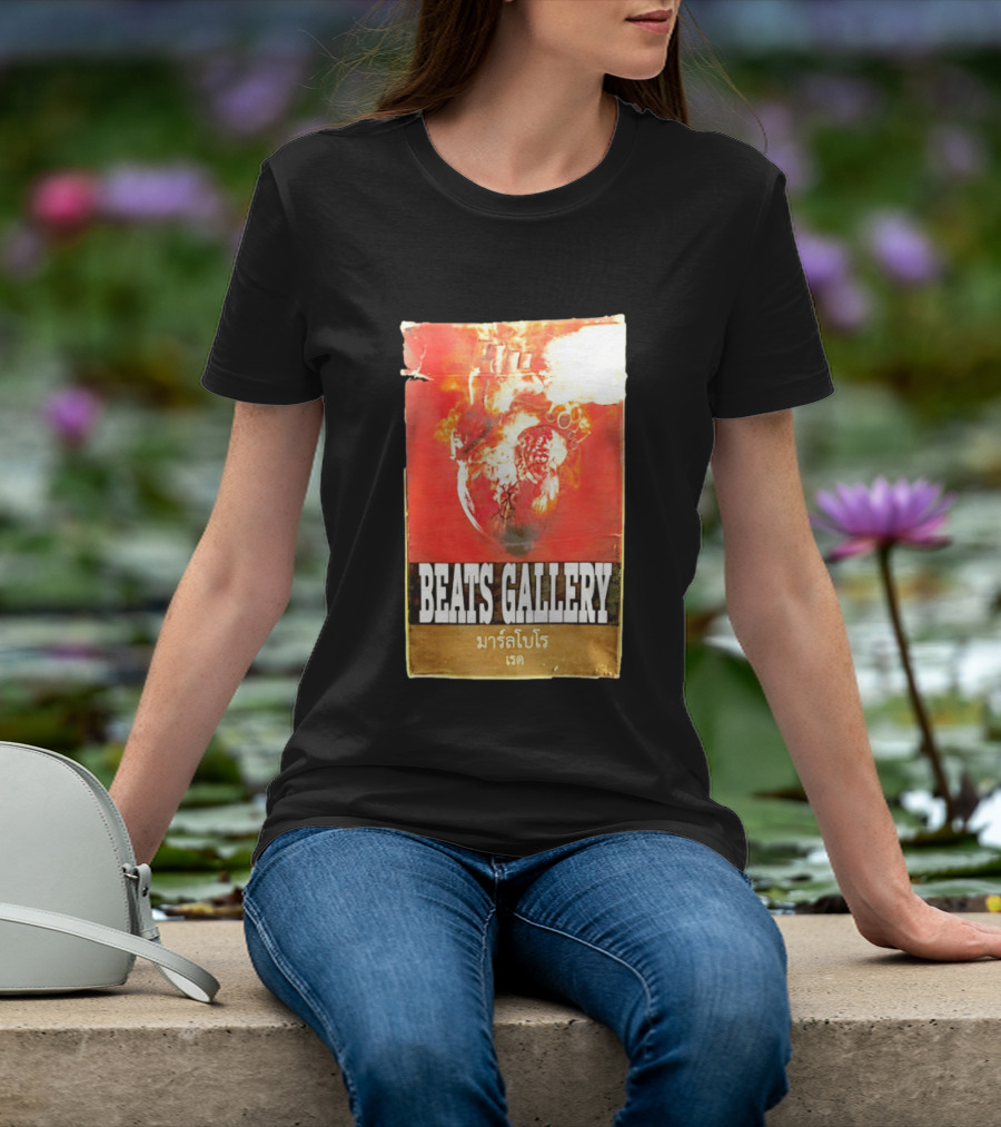 BEATS GALLERY Marlboro Red Anatomical Heart T-Shirt