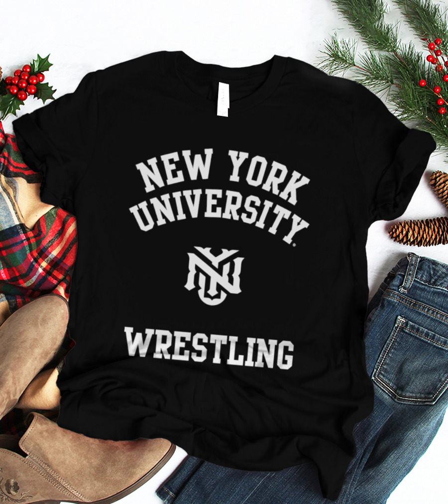 New York University Wrestling NYU NCAA Team T-Shirt
