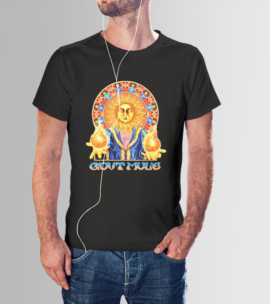 Gov't Mule Psychedelic Sunburst Summer Tour 2026 T-Shirt