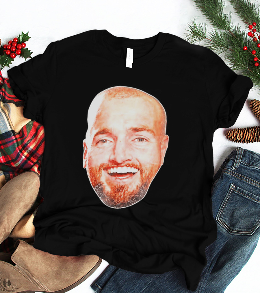 Post Malone Smiling Face Celebrity Image T-Shirt