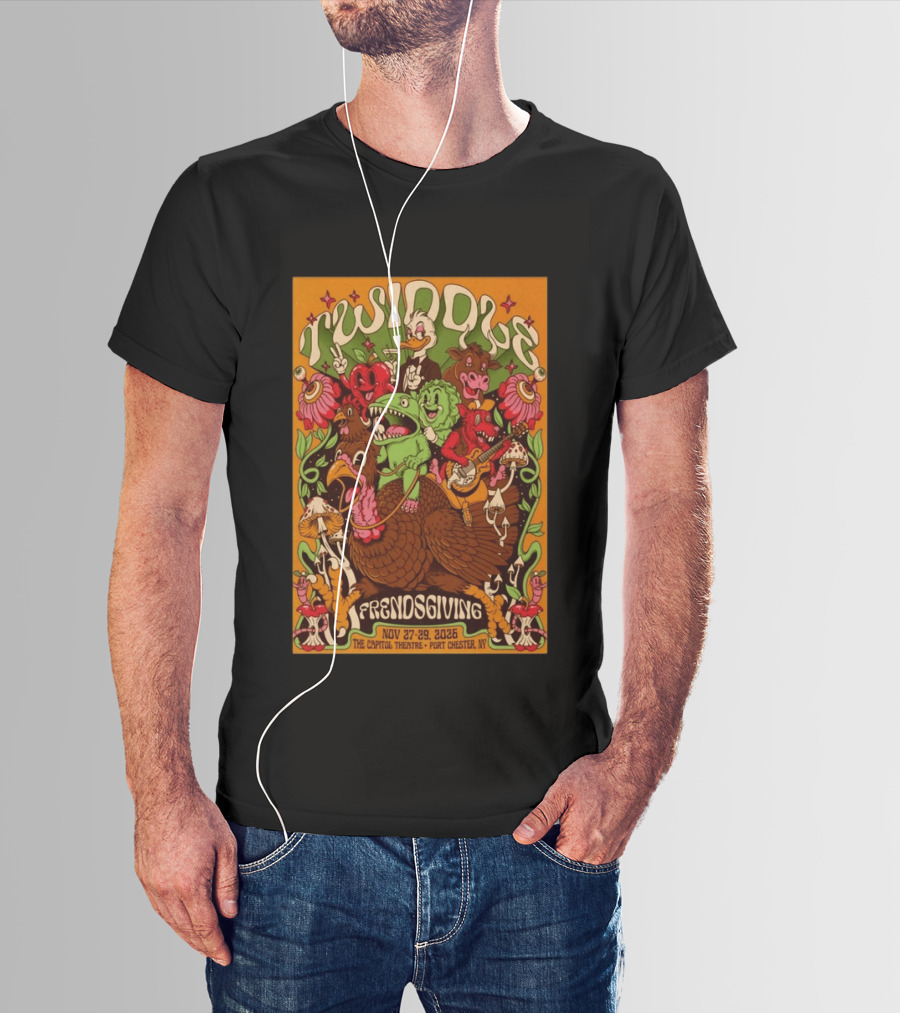 Twiddle Frendsgiving The Capitol Theatre Nov 27 29 2026 Port Chester NY T-Shirt