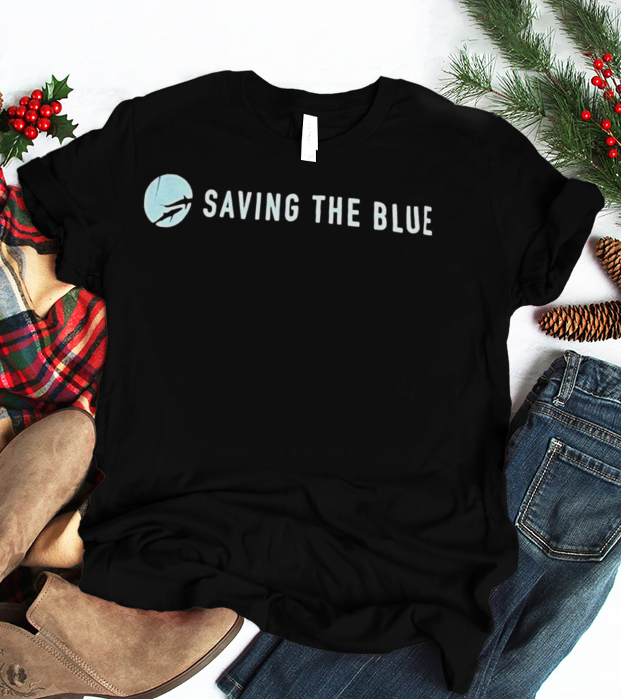 Saving The Blue Shark Conservation Marine Life T-Shirt