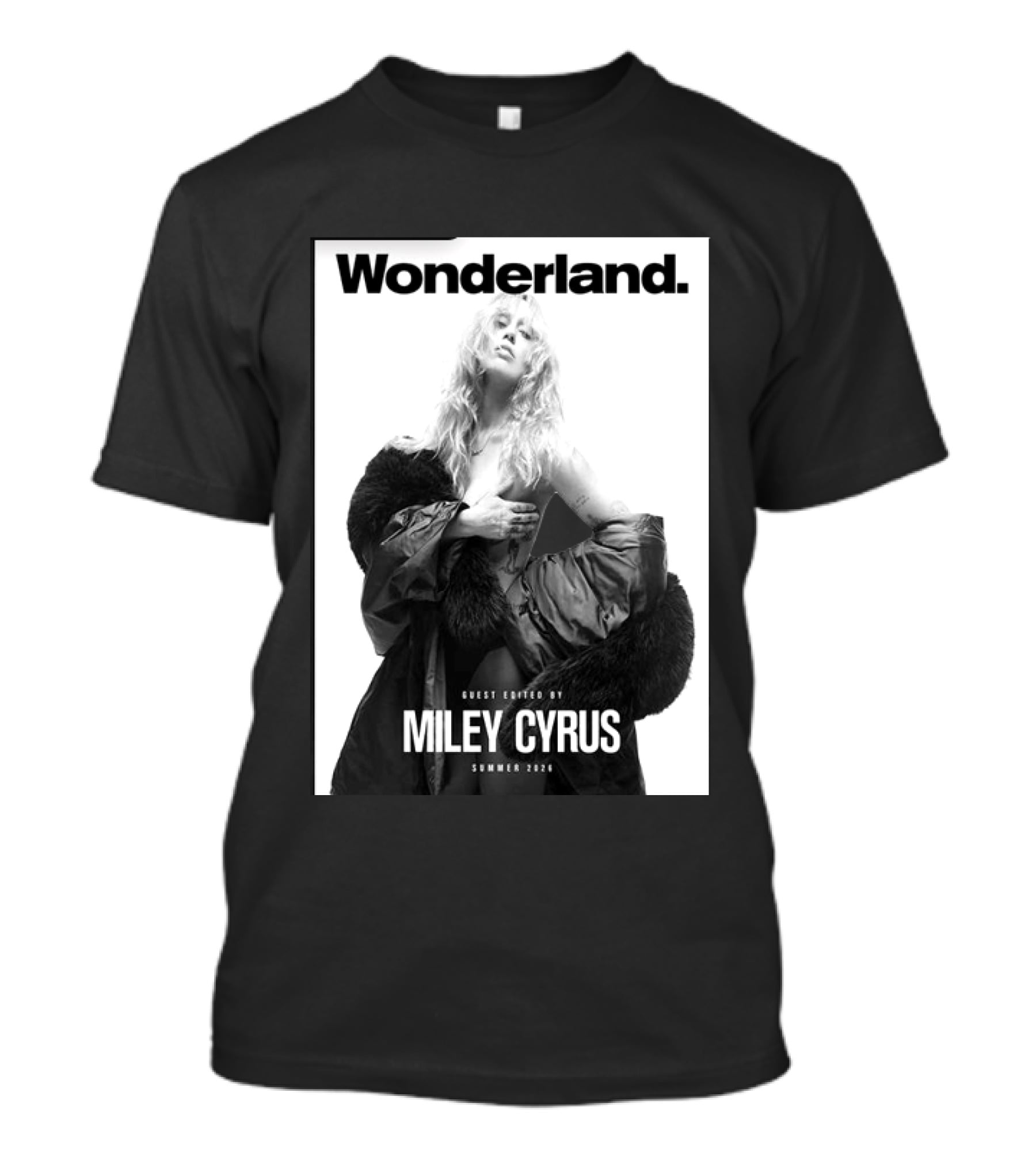Wonderland Guest Edited By Miley Cyrus Summer 2026 T-Shirt