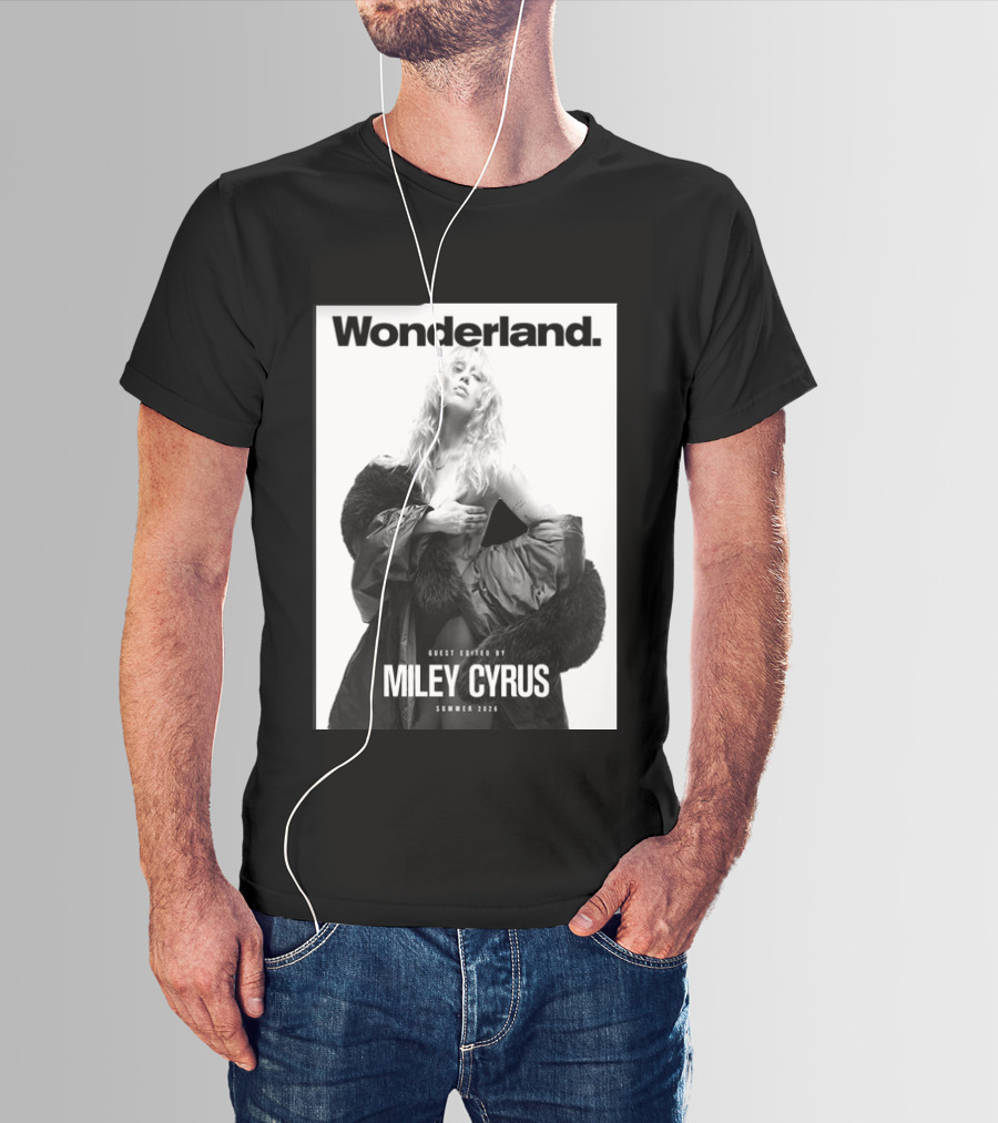 Wonderland Guest Edited By Miley Cyrus Summer 2026 T-Shirt