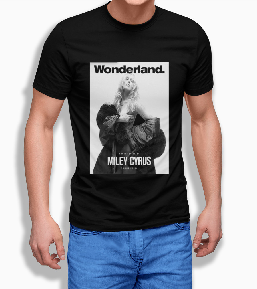 Wonderland Guest Edited By Miley Cyrus Summer 2026 T-Shirt