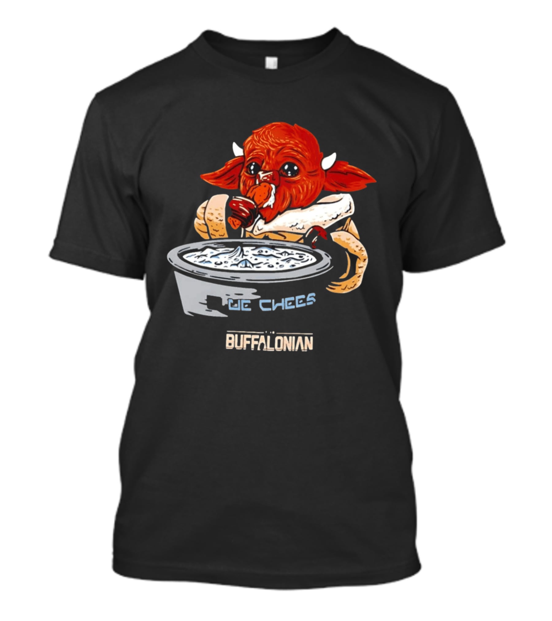 Buffalonian Eating Blue Cheese T-Shirt