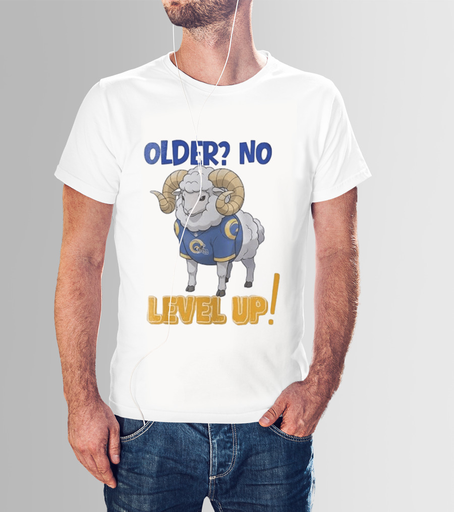 Los Angeles Rams X Pokemon 30th Anniversary Older No Level Up T-Shirt