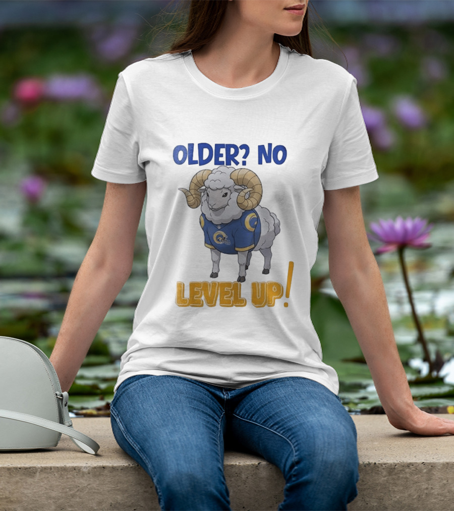 Los Angeles Rams X Pokemon 30th Anniversary Older No Level Up T-Shirt