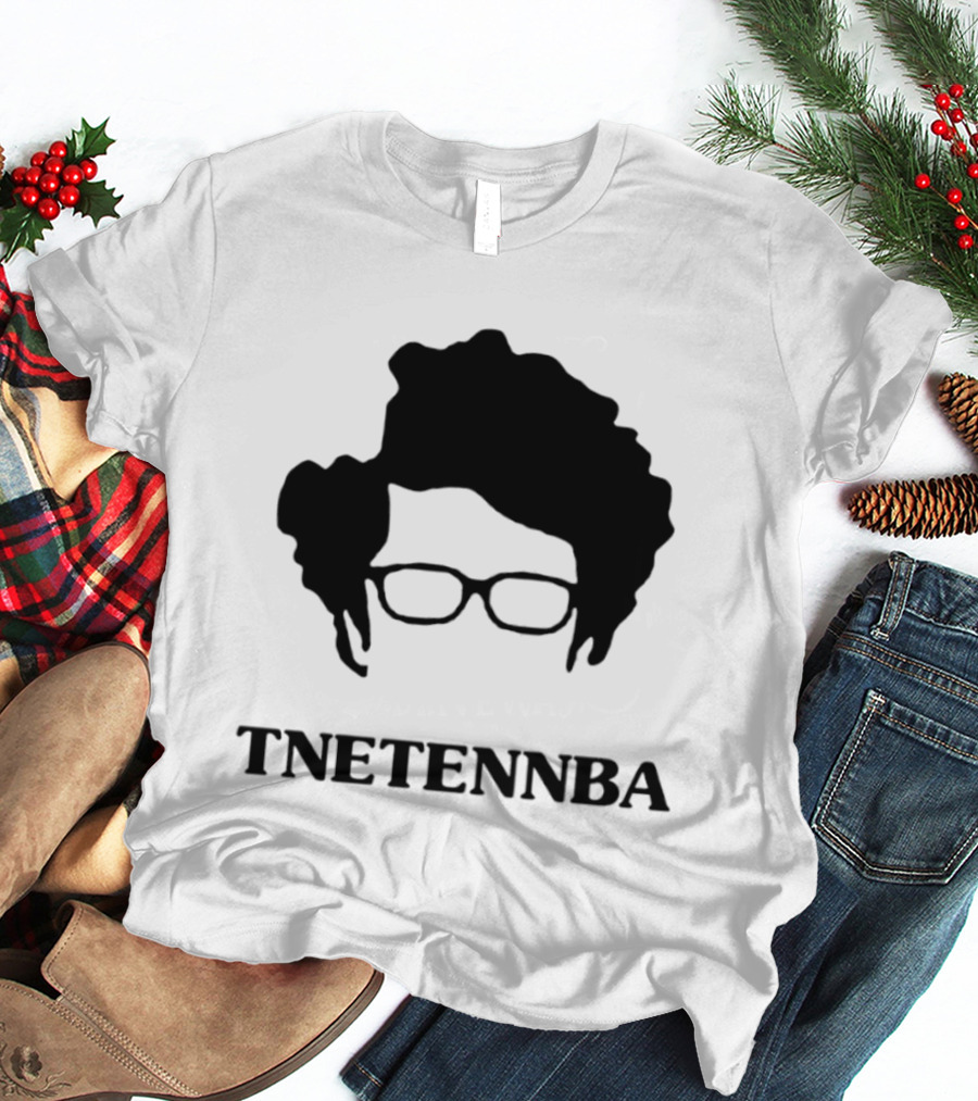 Tnetennba Maurice Moss The IT Crowd Black Glasses Hair T-Shirt