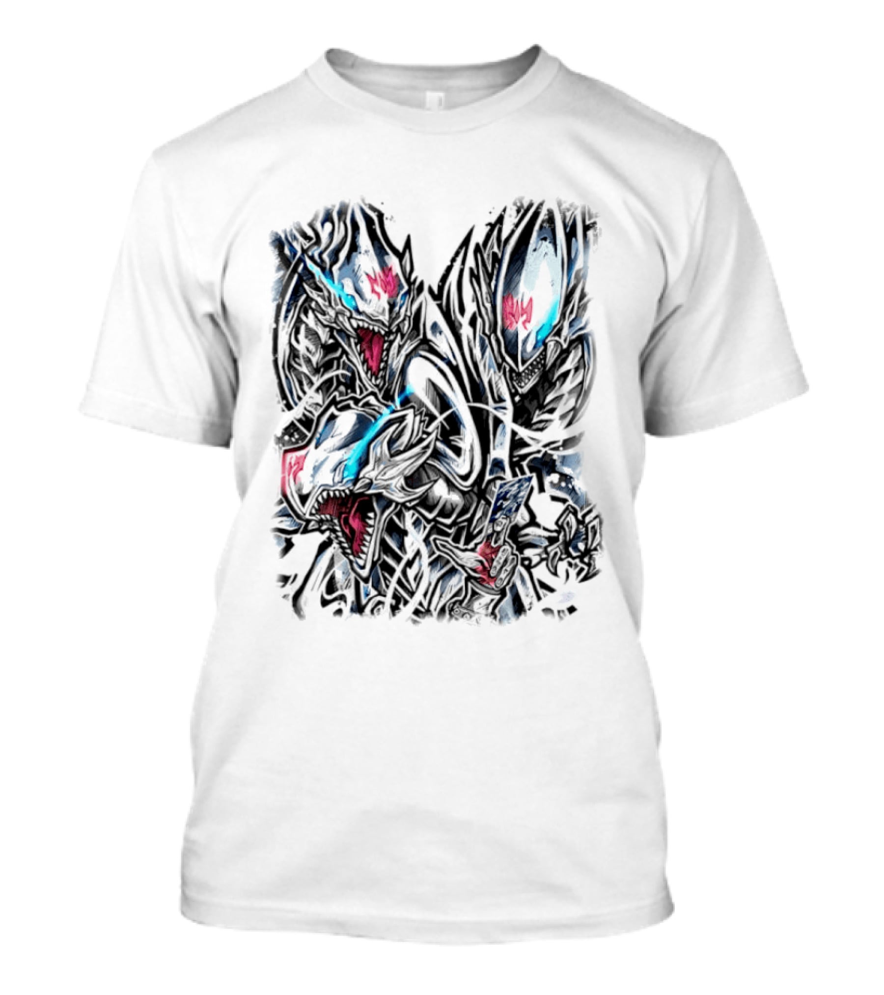 Blue Eyes White Dragon Yu Gi Oh Card Seto Kaiba Spirit Beast Tamer T-Shirt