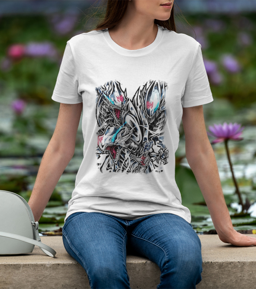 Blue Eyes White Dragon Yu Gi Oh Card Seto Kaiba Spirit Beast Tamer T-Shirt