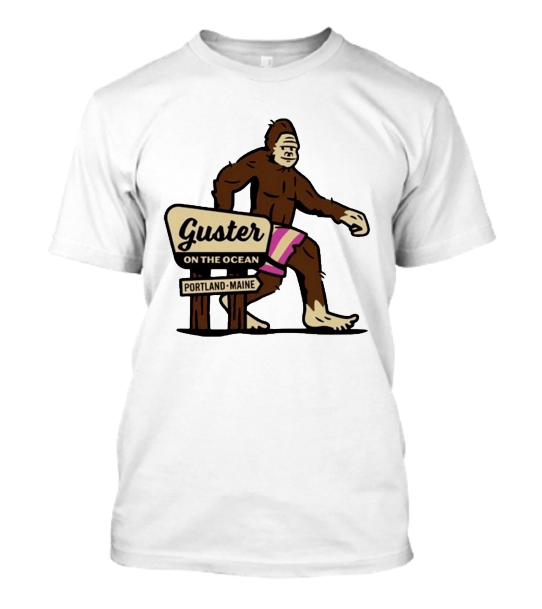 Guster On The Ocean Portland Maine Bigfoot 2026 T-Shirt