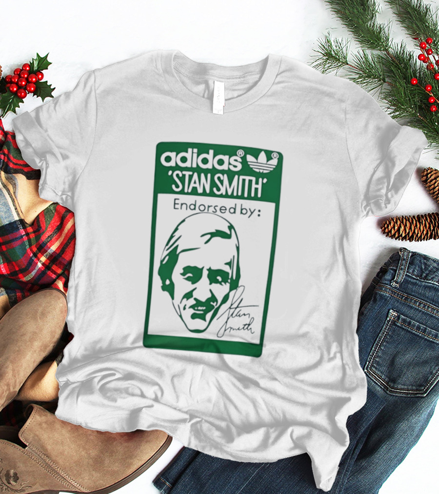 Adidas Stan Smith Endorsed Logo Green T-Shirt