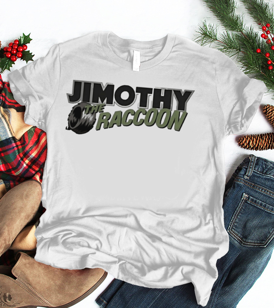 Jimothy The Raccoon Tire T-Shirt