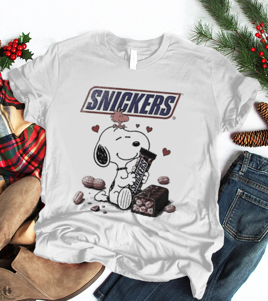 Peanuts Snoopy Woodstock Snickers You're Not You When Hungry T-Shirt