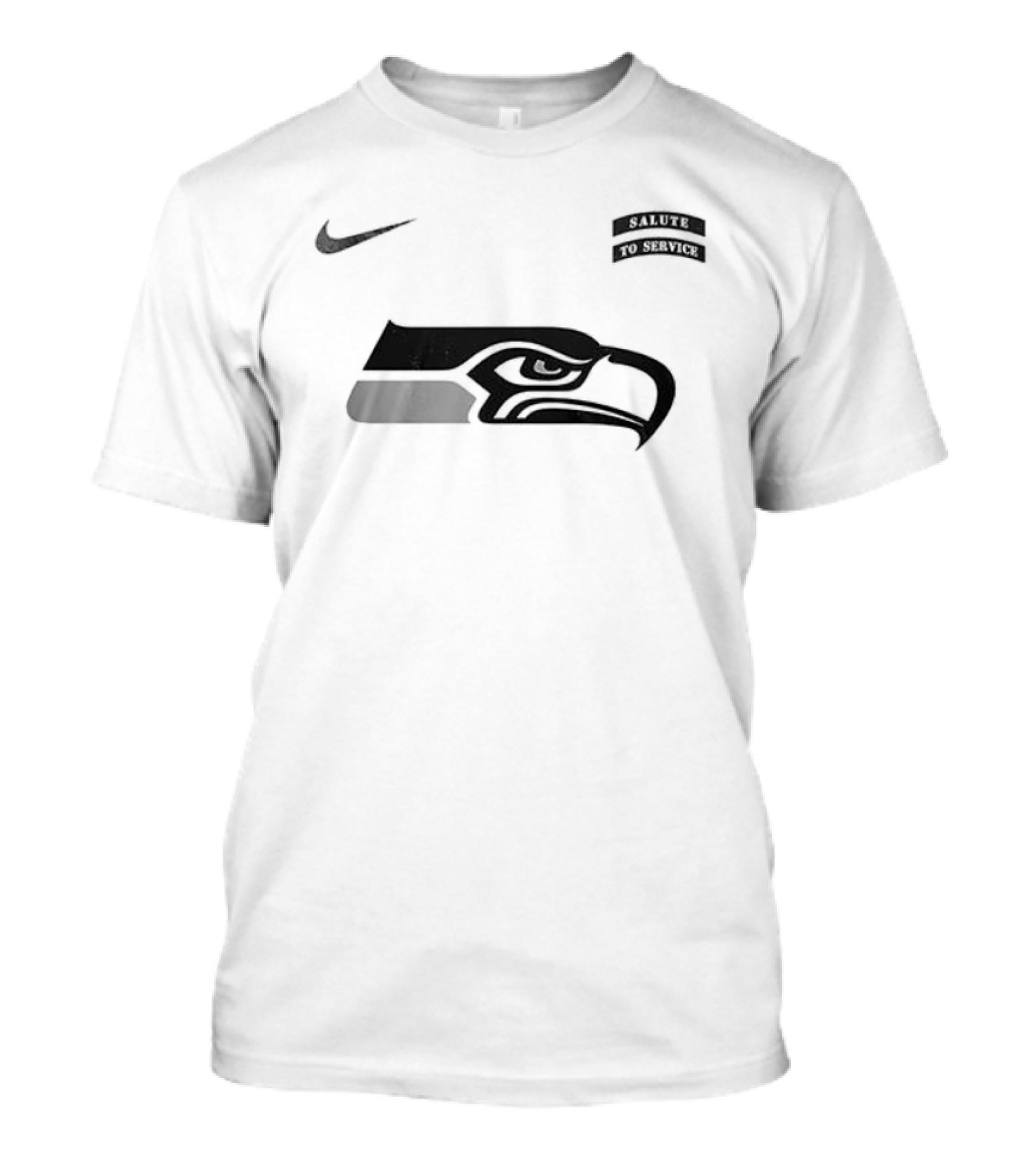 Nike Seattle Seahawks Salute To Service Name And Number T-Shirt