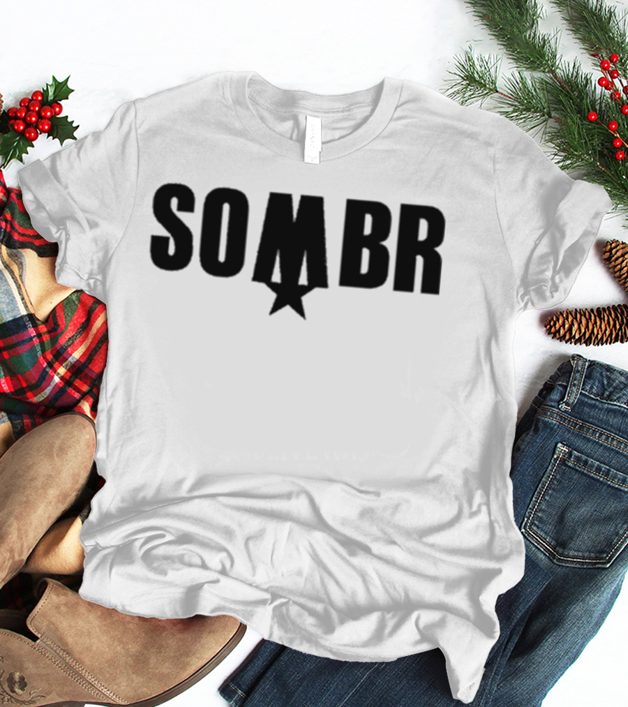 Sombr 2026 Star Icon Red Rocks Event T-Shirt