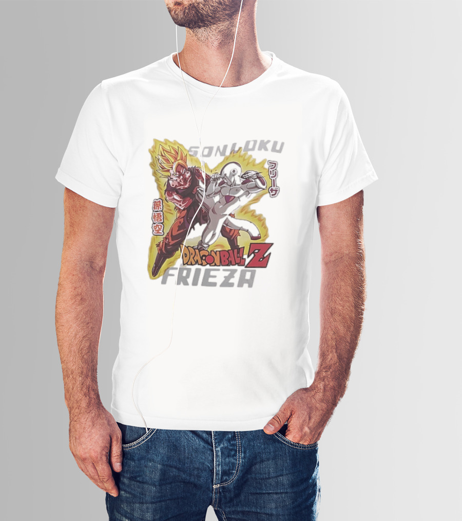 Son Goku Frieza Dragon Ball Z Anime Showdown T-Shirt