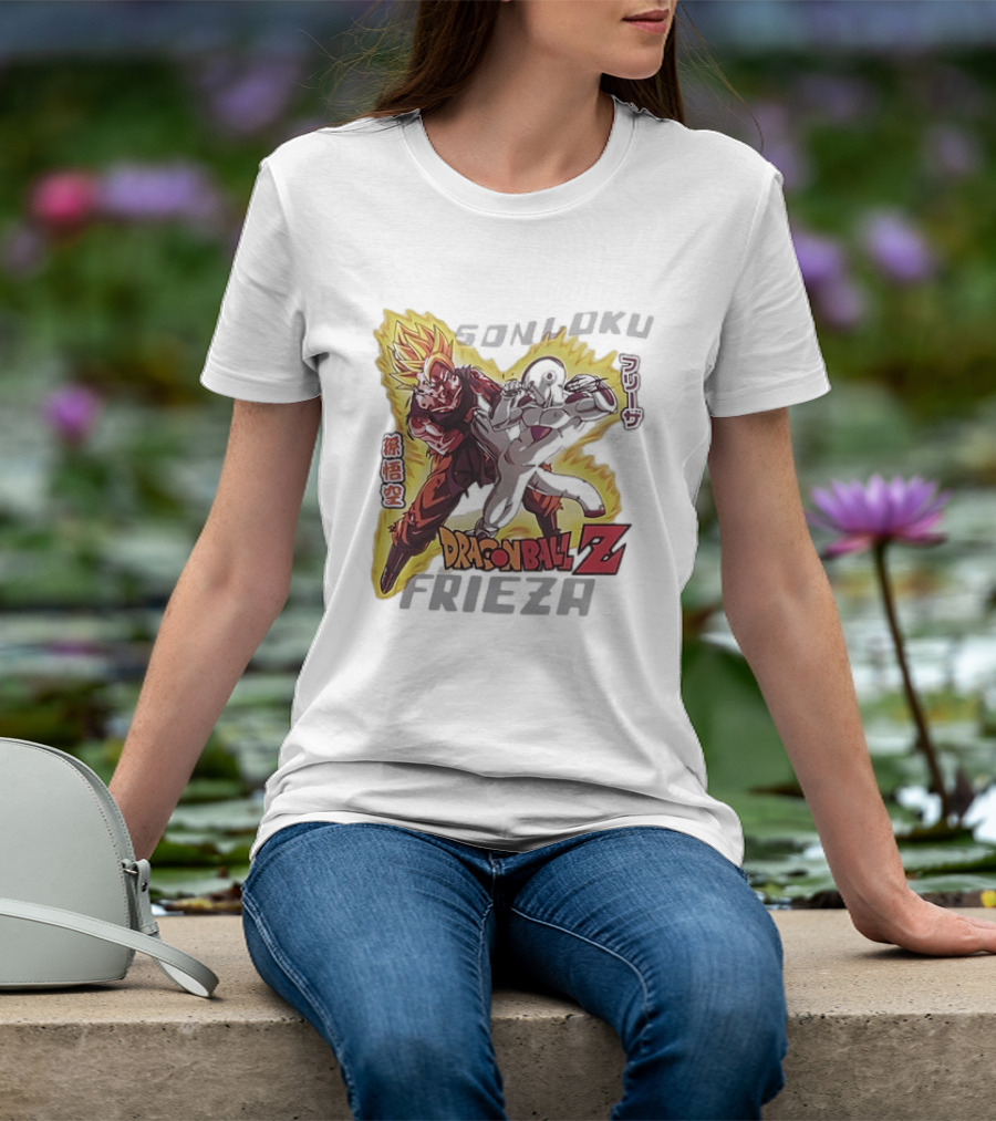 Son Goku Frieza Dragon Ball Z Anime Showdown T-Shirt