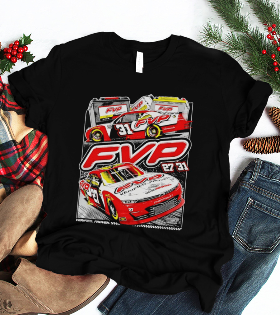 FVP Verified Proven Jordan Anderson Racing Chevrolet 27 31 T-Shirt