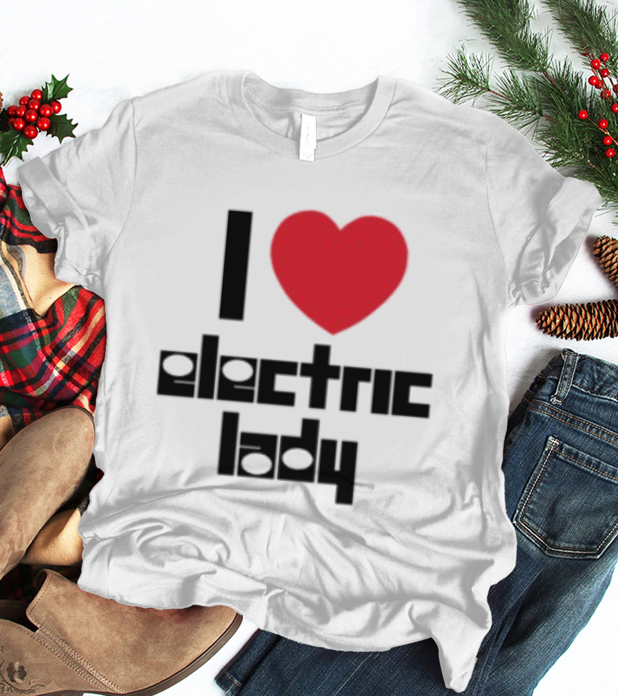 Electric Lady Studios Limited Release I Love Electric Lady T-Shirt