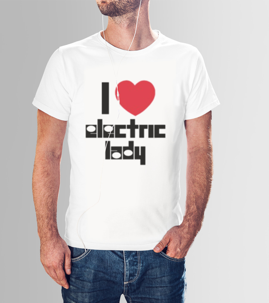 Electric Lady Studios Limited Release I Love Electric Lady T-Shirt