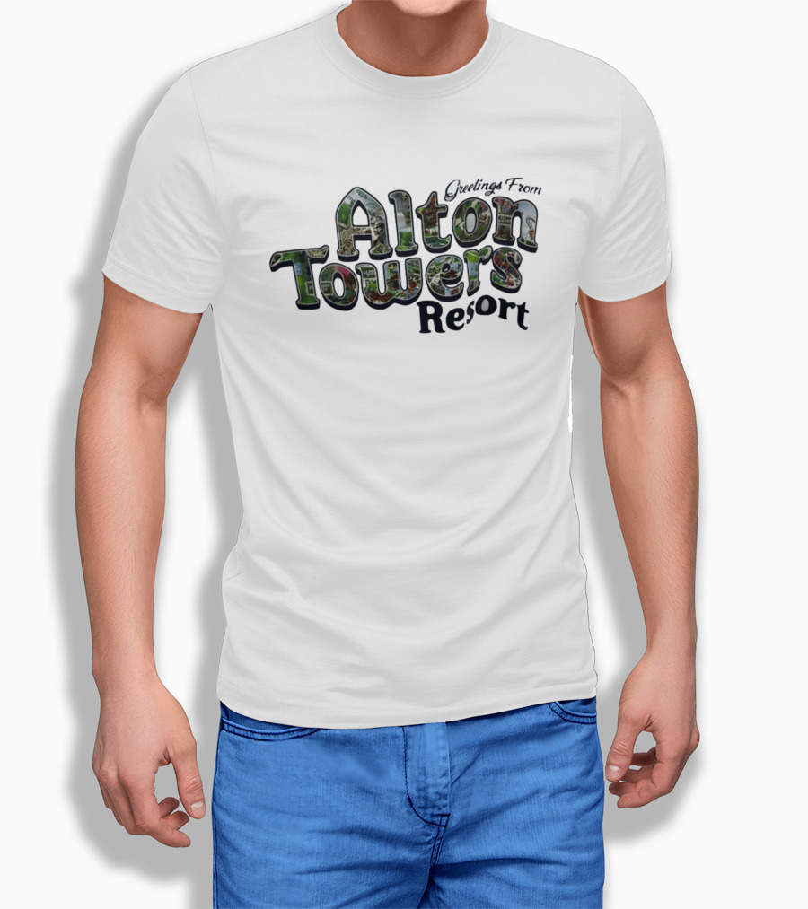 Greetings From Alton Towers Resort Theme Park Adventure T-Shirt