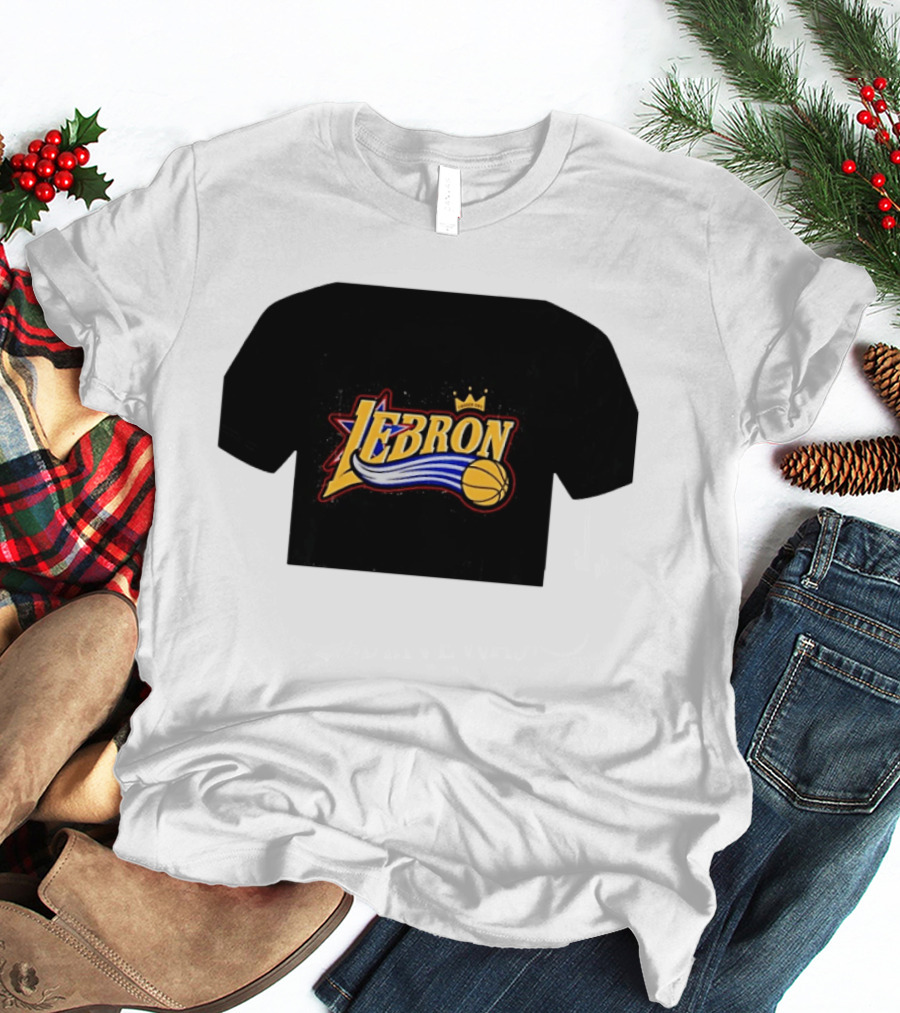 Lebron Crown Star Basketball Philly Sports T-Shirt