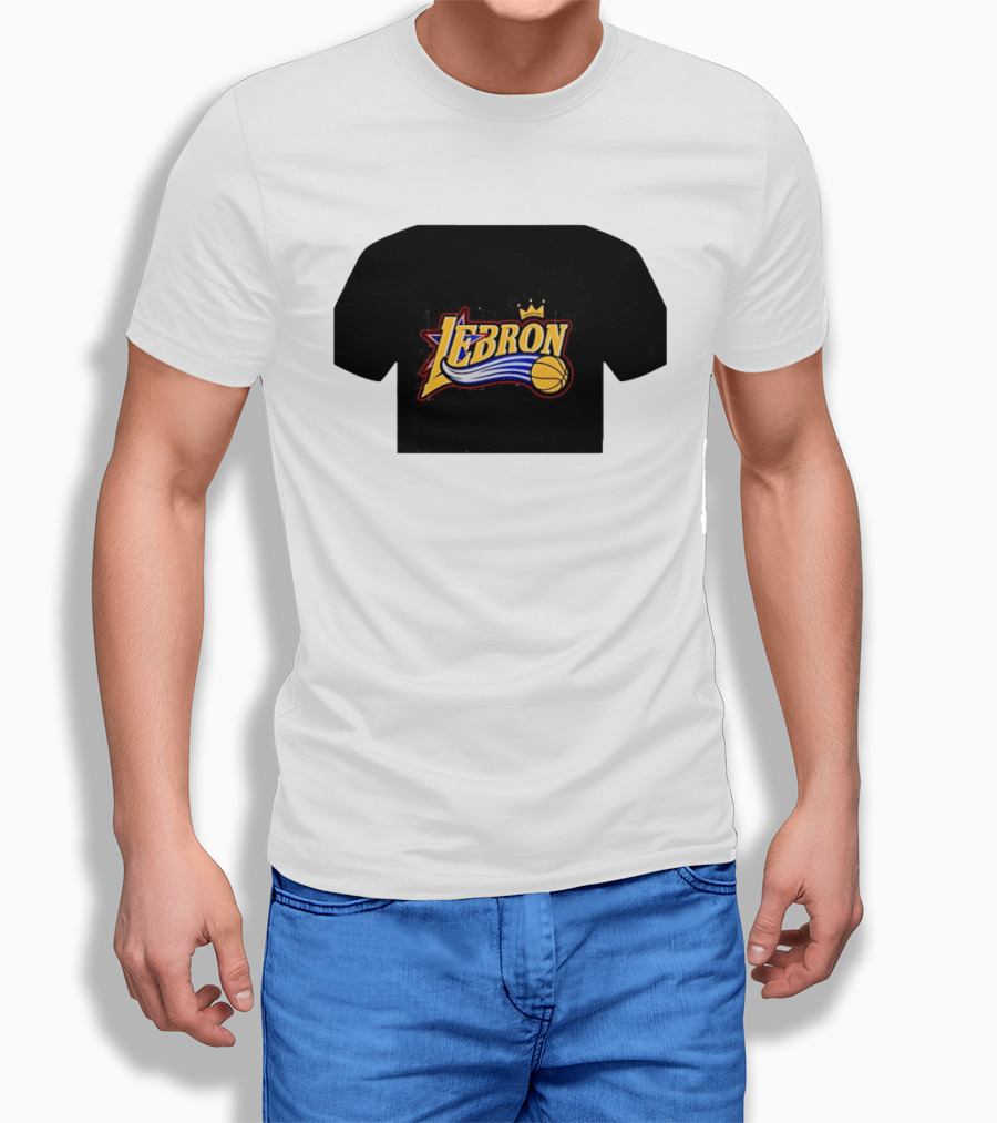 Lebron Crown Star Basketball Philly Sports T-Shirt