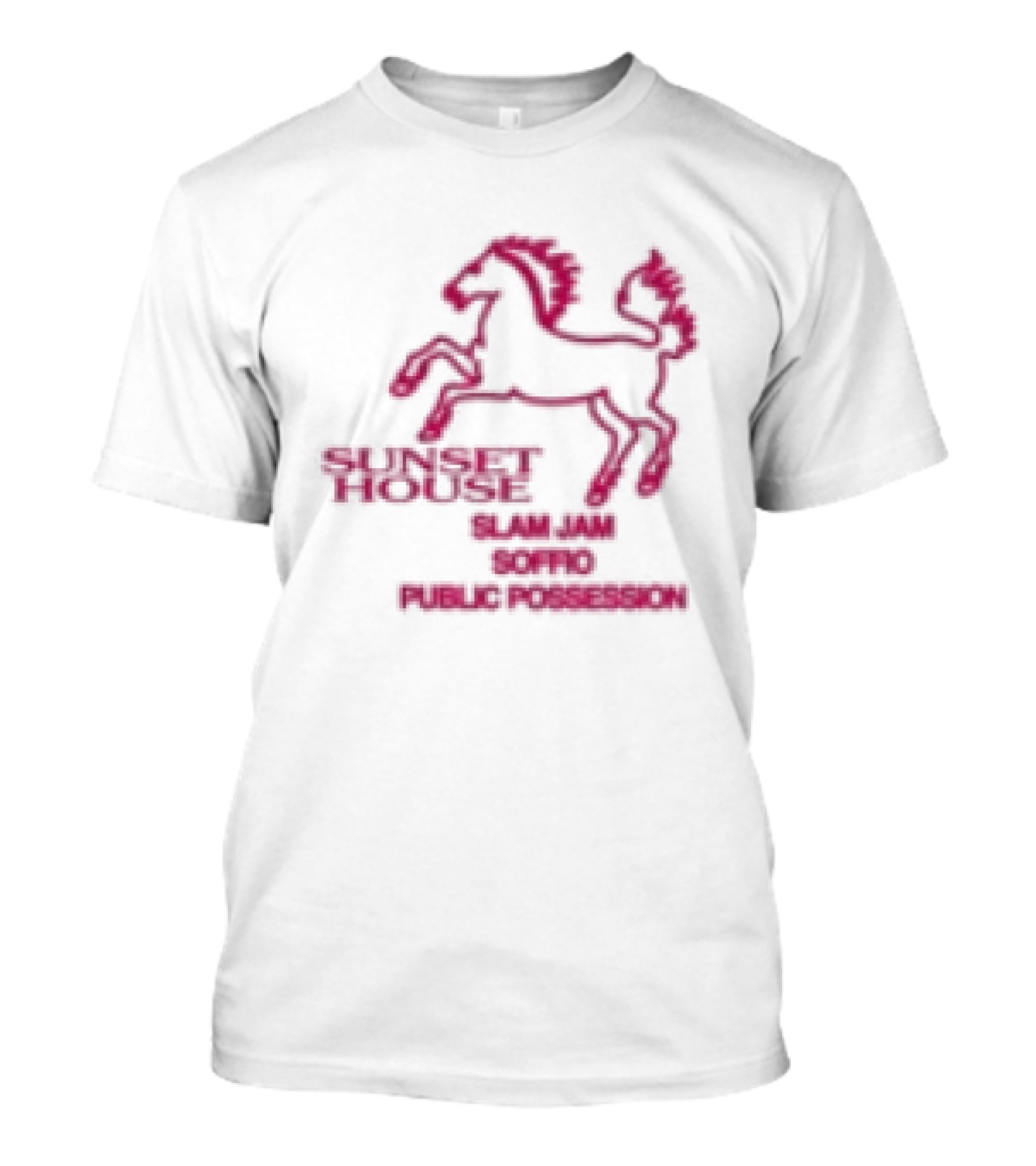 Public Possession Store Slam Jam Soffio Sunset House T-Shirt