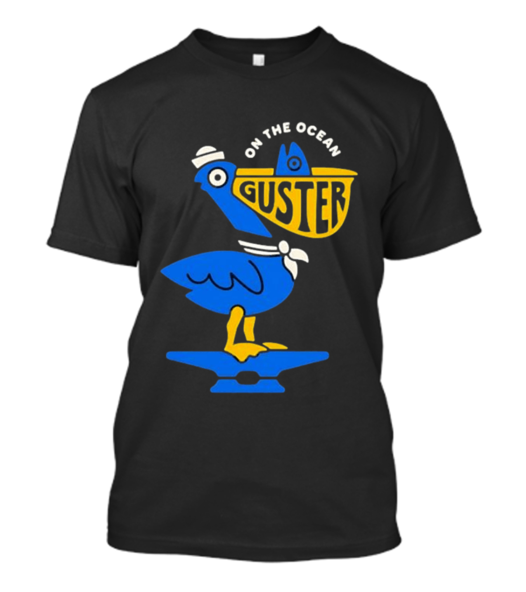 Guster On The Ocean 2026 Tour Pelican Sailor T-Shirt