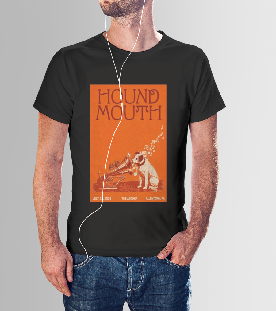 Houndmouth Allentown Pennsylvania Concert July 29 2026 The Archer T-Shirt