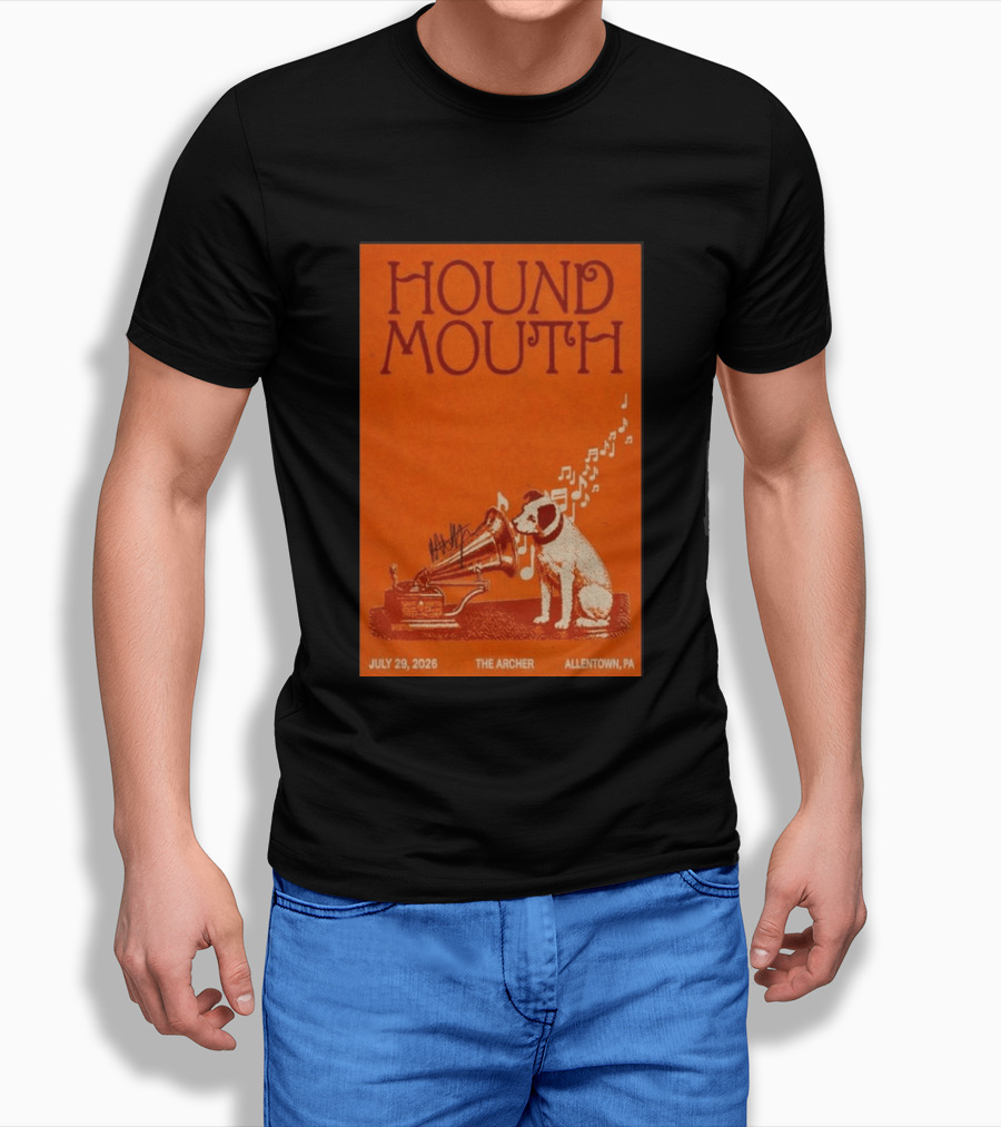 Houndmouth Allentown Pennsylvania Concert July 29 2026 The Archer T-Shirt
